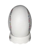 Precious Moments Figurine 255696, The Lord is My Shepherd, Egg with Stand, Dated 1994
