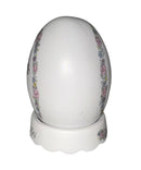 Precious Moments Figurine 255696, The Lord is My Shepherd, Egg with Stand, Dated 1994