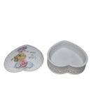 Precious Moments Trinket Box 255823, Love is Kind- Girl Feeding Bird Covered Box