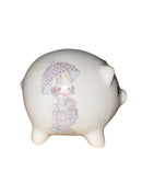 Precious Moments 259437, Month of April Piggy Bank, Piggy Bank