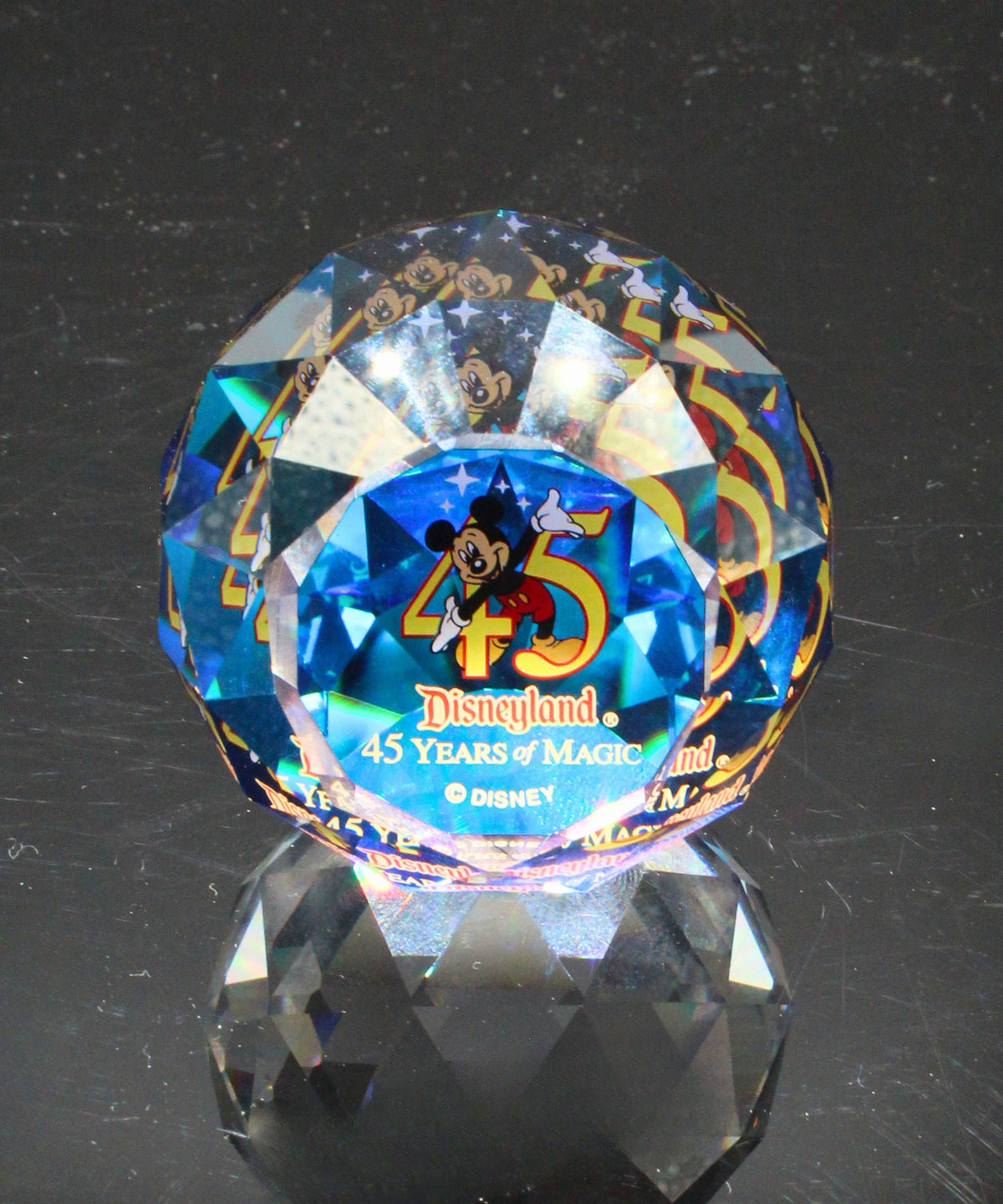Swarovski Paperweight: 263087 Disneyland 45th Anniversary Swarovski Paperweight: 263087 Disneyland 45th Anniversary