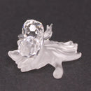Swarovski Crystal: 268196 Baby Snails on Vine Leaf