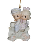 Precious Moments Ornament 272736, Our First Christmas Together- 1997