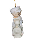 Precious Moments Ornament 272736, Our First Christmas Together- 1997
