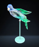 Swarovski Crystal Figurine Baracoa Tanzanite Bird, Crystal Paradise, 275578