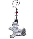 Waterford Crystal: Christmas Wonders Ornament Gingerbread w/ Toys Ornaments, 3"