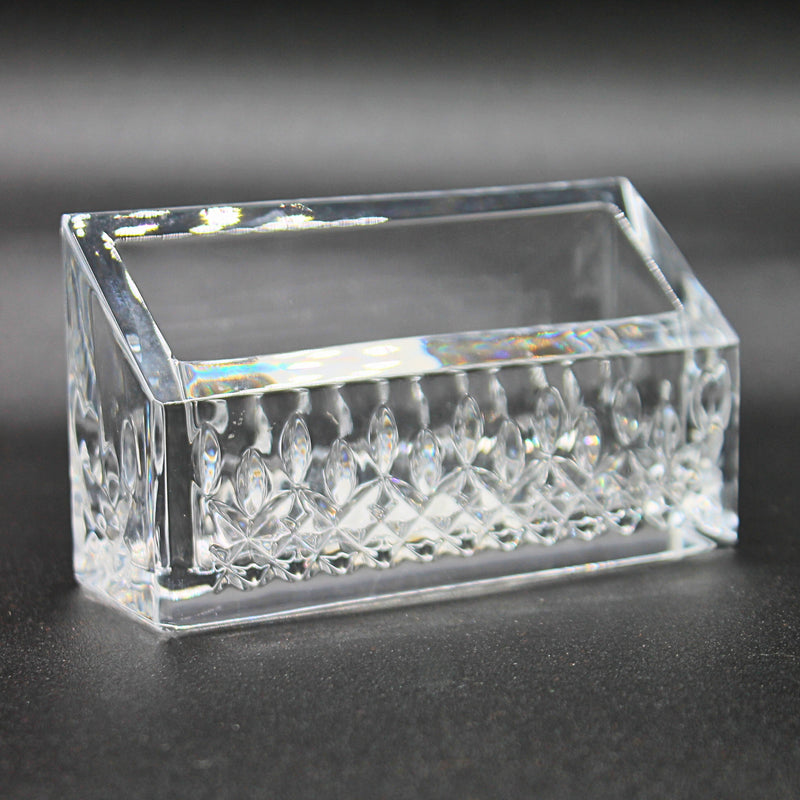 Waterford Crystal: Lismore Essence Business Card Holder, 4.5"