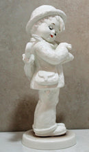 Hummel Figurine: Little Fiddler - (white ceramic) - 2/I