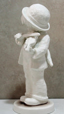 Hummel Figurine: Little Fiddler - (white ceramic) - 2/I