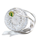 Waterford Crystal: 2008 Times Square 100th Anniversary Disc - Let There Be Light, 3.1"