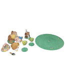 Precious Moments Figurine 312711, Kids on Stump Mini Tea Set