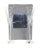 Waterford Crystal: Times Square Fluted Champagne Glasses, 11" - Boxed Set of 2