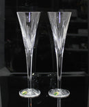 Waterford Crystal: Times Square Fluted Champagne Glasses, 11" - Boxed Set of 2