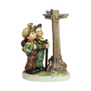 Hummel Figurine: Crossroads (Halt sign down Version) - 331