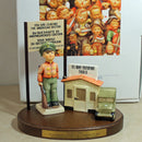 Hummel Figurine: Checkpoint Charlie - 3 Figurines & Base - 332