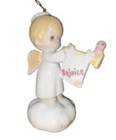 Precious Moments Ornament 340316, Angel with Trumpet