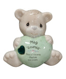 Precious Moments 347795, May Birthstone Bear Bank