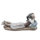 Nao by Lladró Figurine: 348 Day Dreaming Girl