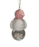 Precious Moments Ornament 356697, Snowwoman, Mini Waterball