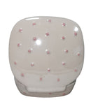 Precious Moments Figurine 4001939, You Make Me Blush- Angle with Blush