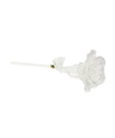 Waterford Crystal: Fleurology Clear Glass Rose, 14.75"