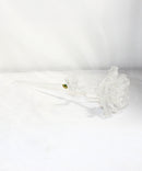Waterford Crystal: Fleurology Clear Glass Rose, 14.75"