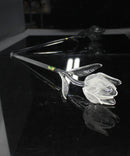 Waterford Crystal: Fleurology Clear Glass Tulip, 14.5"