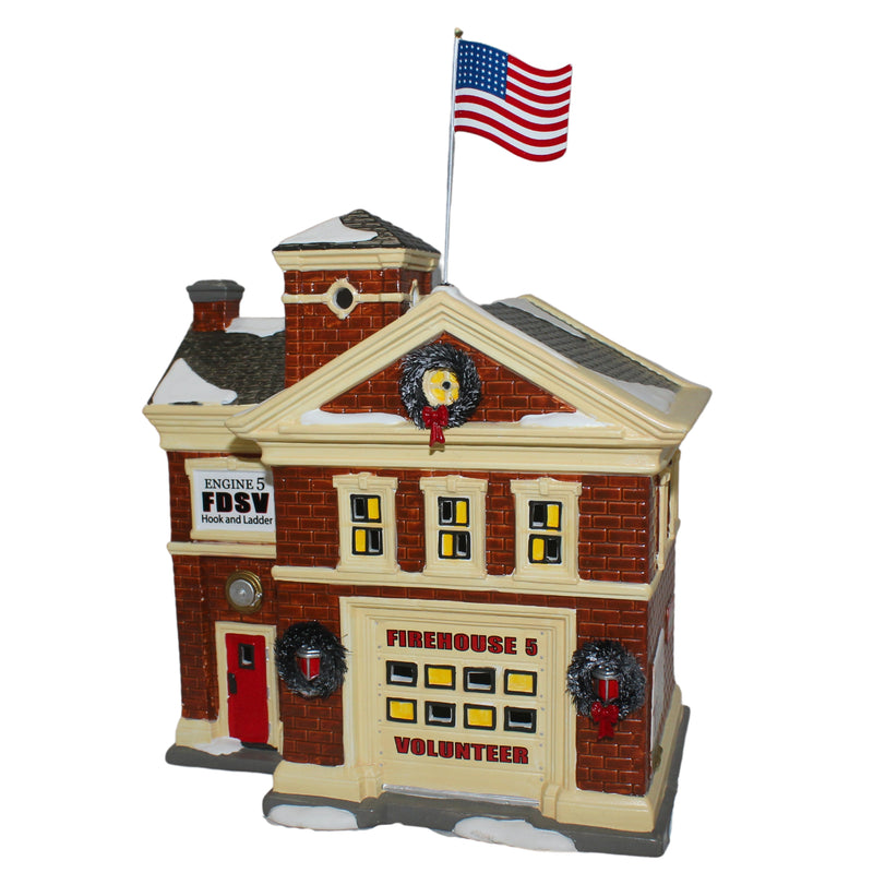 Department 56: 4020214 Firehouse no.5