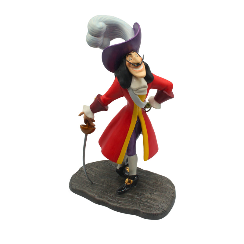 WDCC Captain Hook - Silver-Tongued Scoundrel | 4024287 | Disney's Peter Pan | Limited to 5000