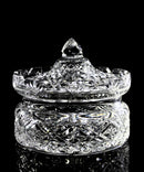 Waterford Crystal: Samuel Miller Collection Round Covered Butter, 5.25"