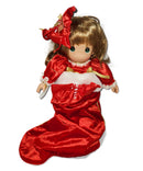 Precious Moments Doll 4098, Nothing's Sweeter than Christmas