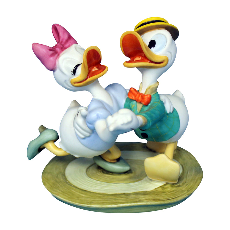 WDCC Daisy & Donald - Oh Boy, What a Jitterbug! | 41024 | AS IS