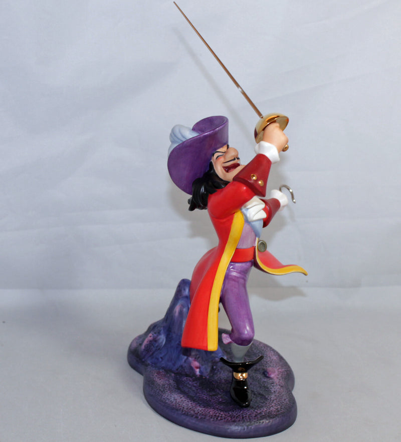 WDCC Captain Hook - I've Got You This Time! | 41044 | Peter Pan | AS IS