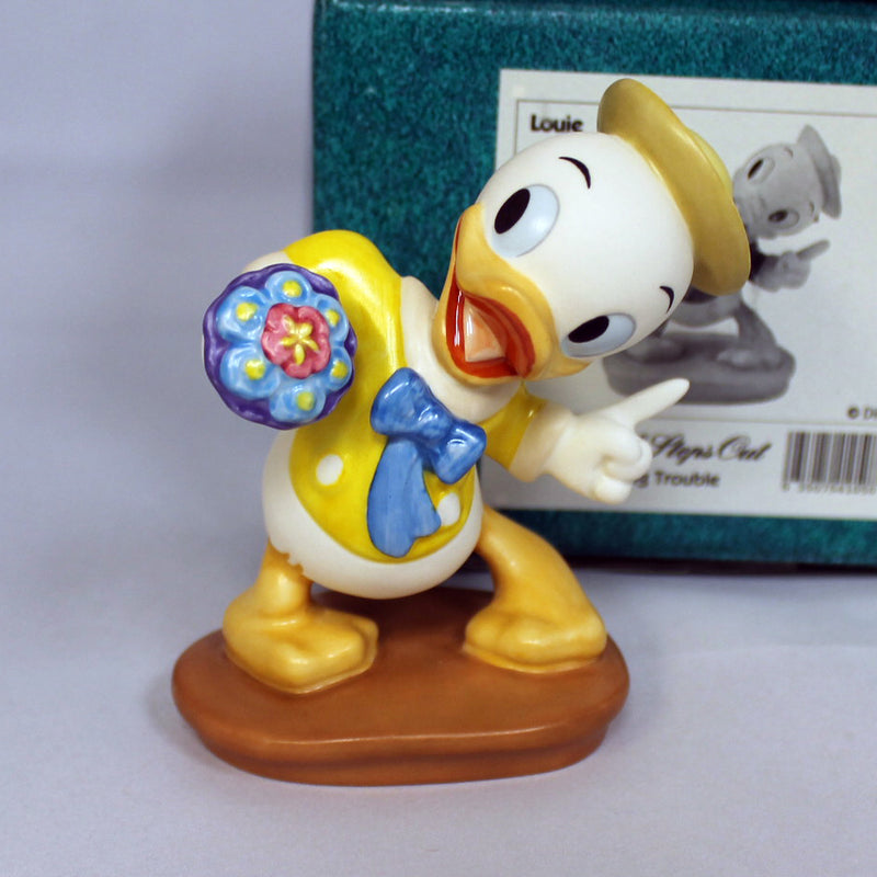 WDCC Louie - Tag-Along Trouble | 41050 | Disney's Mr. Duck Steps Out | AS IS