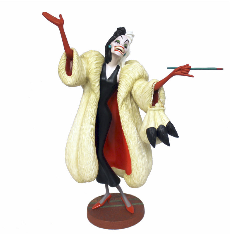 WDCC Cruella De Vil - Anita, daahling! | 41081 | 101 Dalmatians | AS IS