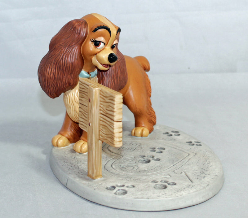 WDCC Lady in Love | 41089 | Disney's Lady and the Tramp