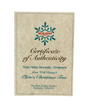 WDCC Ornament - Pluto Helps Decorate, Disney's Mickey Mouse