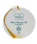 WDCC Ornament Chip and Dale - Little Mischief Makers, Disney's Pluto's Christmas Tree