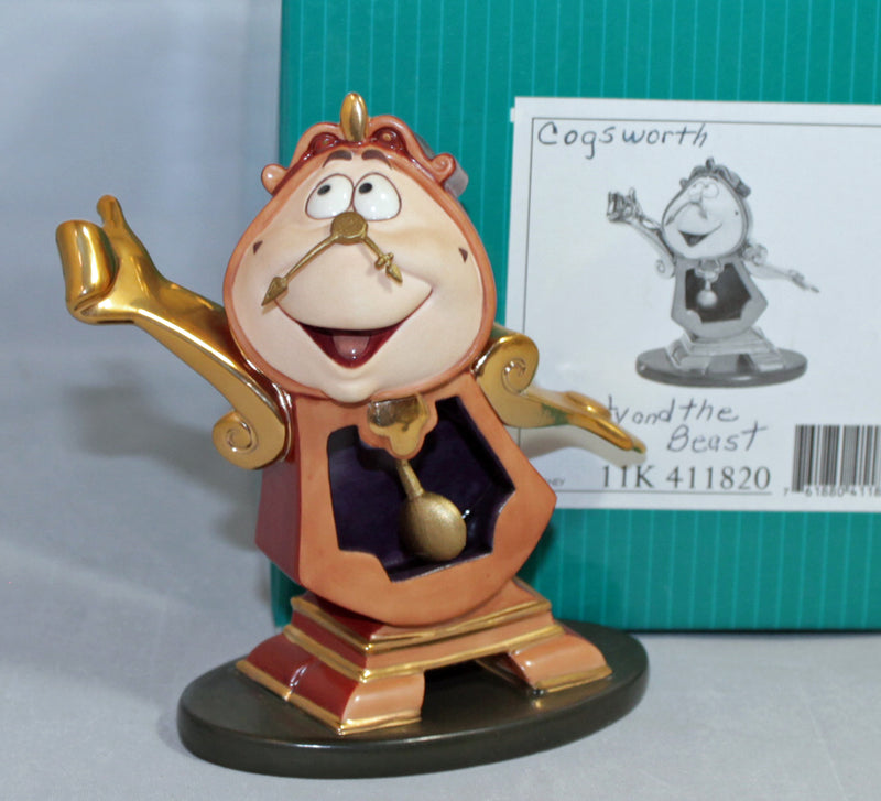 WDCC Cogsworth - Just in Time | 1028658 | Beauty and the Beast