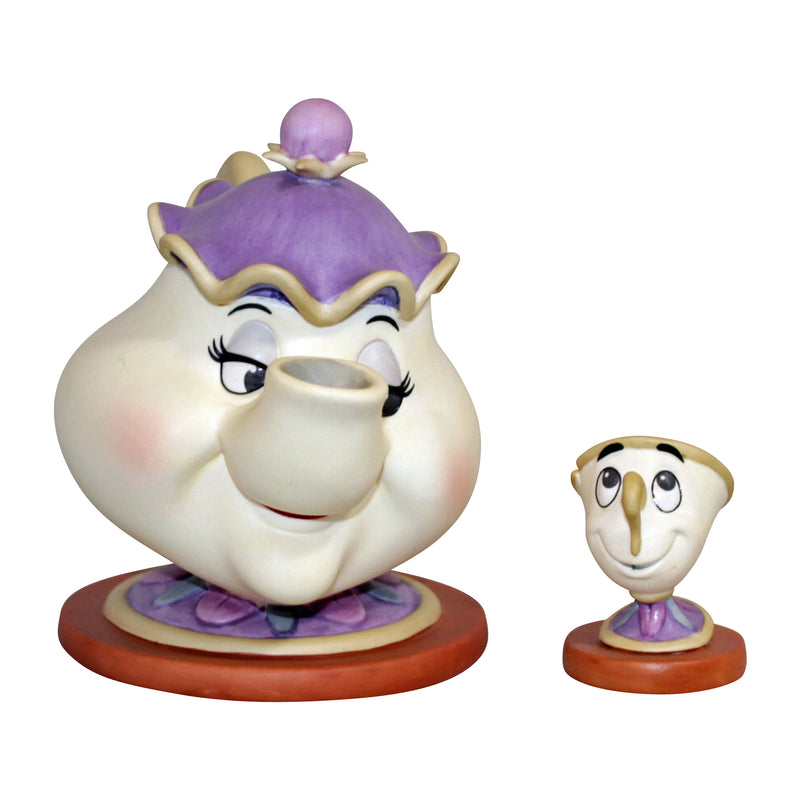 WDCC Mrs. Potts and Chip - Good Night, Luv. | 1028659 | Disney's Beauty and the Beast | AS IS