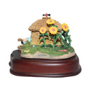 WDCC Fifer Pig's Straw House | 41205 | Disney's Three Little Pigs | AS IS