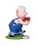WDCC Figurine - Practical Pig (Miniature) - Disney's The Three Little Pigs