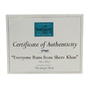 WDCC Figurine - Everyone Runs from Shere Khan, Disney's Jungle Book