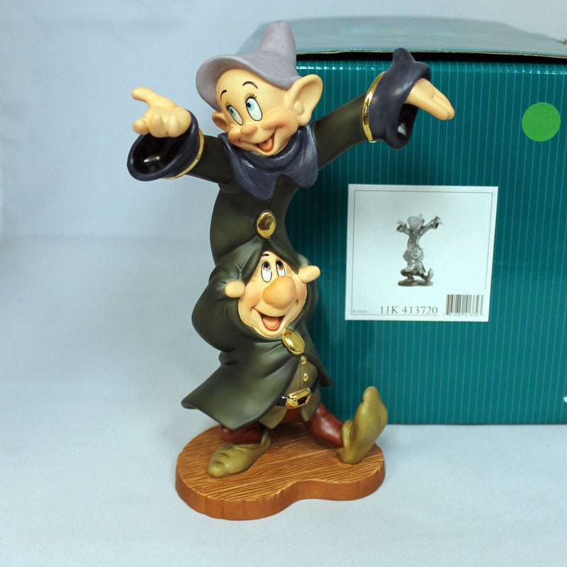 WDCC Dopey & Sneezy - Dancing Partners | 1028787 | Snow White | AS IS