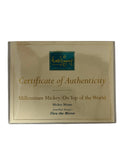 WDCC Figurine  Millennium Mickey: On Top of the World - Please Read