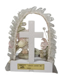 Precious Moments Figurine 434426, Communion Girl Musical, Girl with Cross