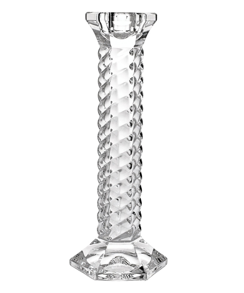 Waterford Crystal: Candlesticks Single Light Candlestick | No Box, 8" | Monaco