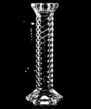 Waterford Crystal: Candlesticks Single Light Candlestick | No Box, 8" | Monaco