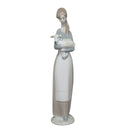 Lladró Figurine: 4504 Girl with Lamb