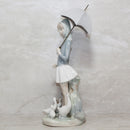 Lladró Figurine: 4510 Girl with Umbrella & Geese